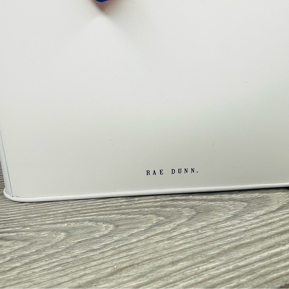 Rae Dunn Tin Recipe Box w/ 24 Cards sealable flour & tea decorative containers - Picture 13 of 16